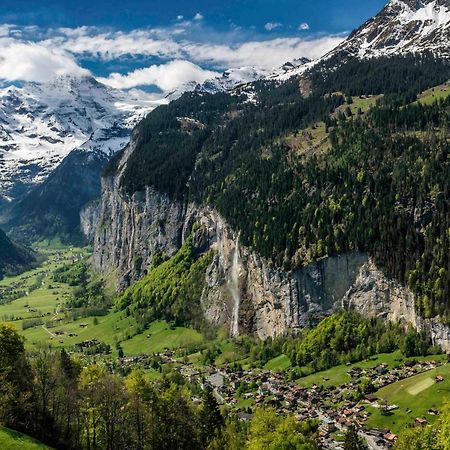 O 68 Haus Bel Air Apartamento Wengen Exterior foto
