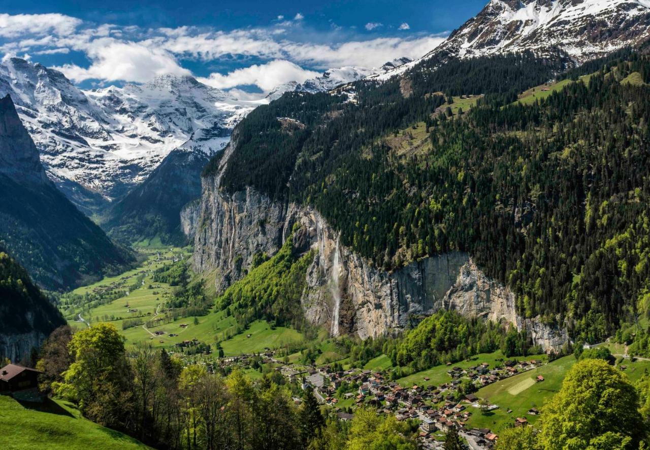 O 68 Haus Bel Air Apartamento Wengen Exterior foto