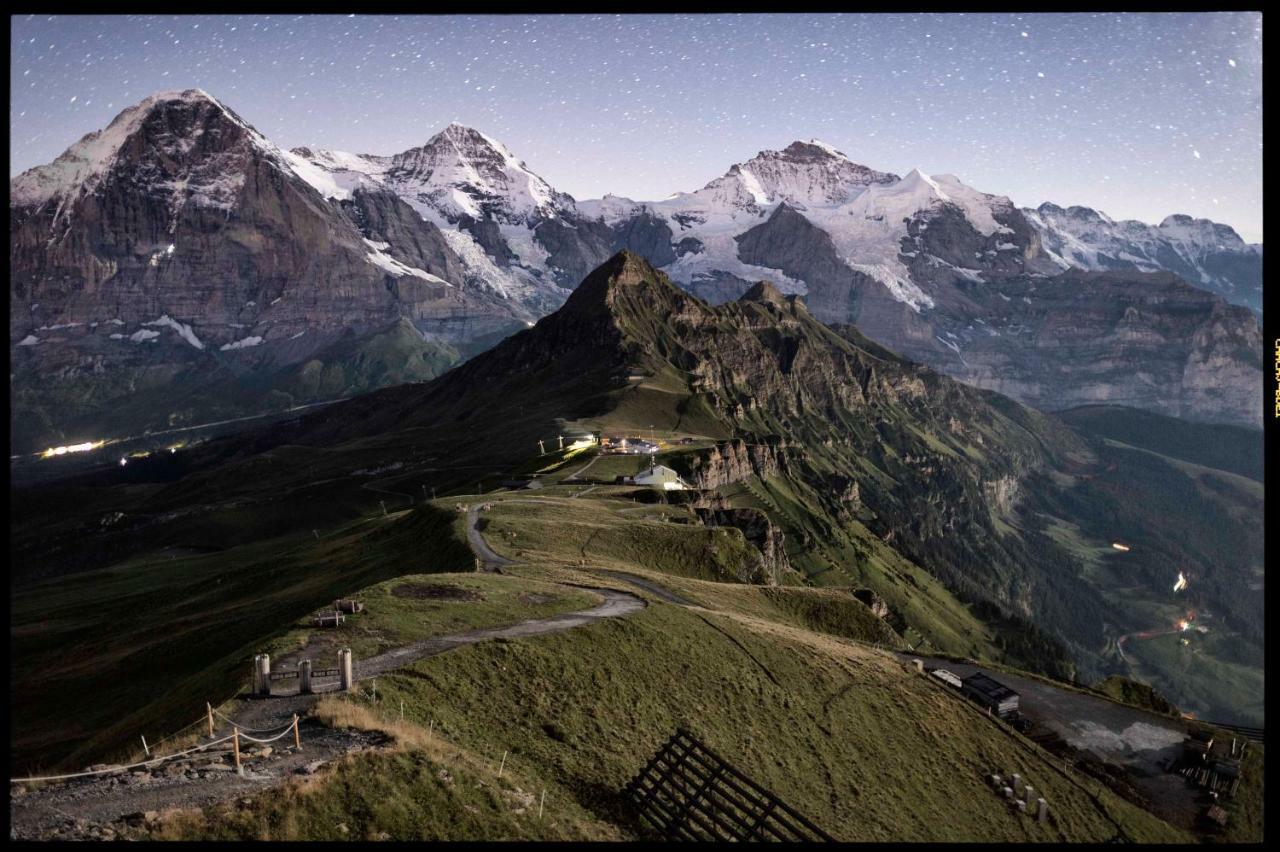 O 68 Haus Bel Air Apartamento Wengen Exterior foto