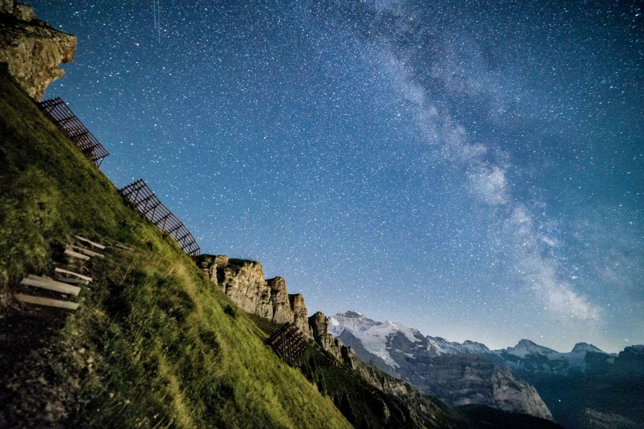 O 68 Haus Bel Air Apartamento Wengen Exterior foto