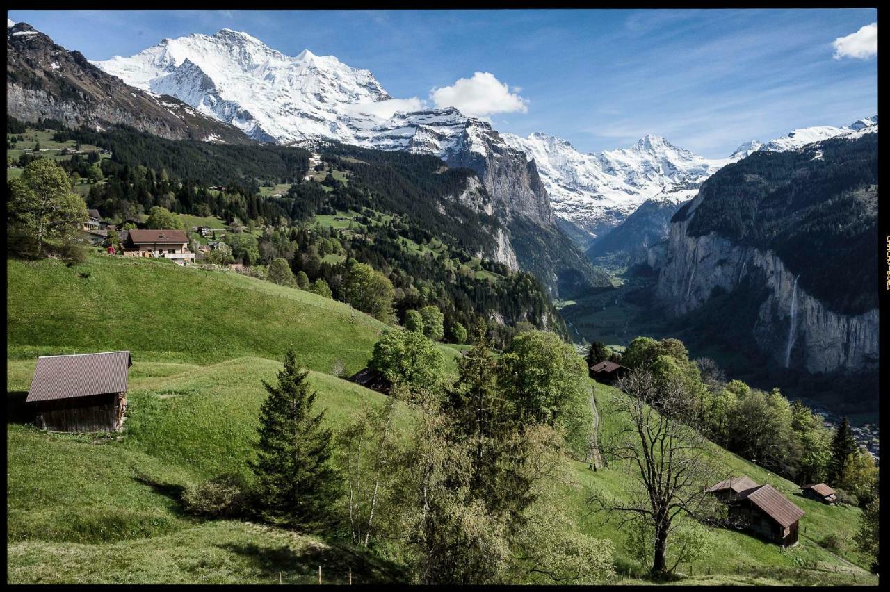 O 68 Haus Bel Air Apartamento Wengen Exterior foto