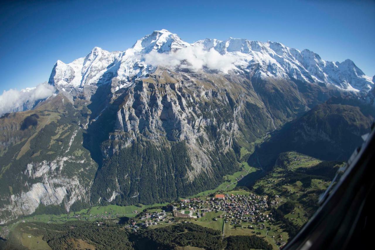 O 68 Haus Bel Air Apartamento Wengen Exterior foto