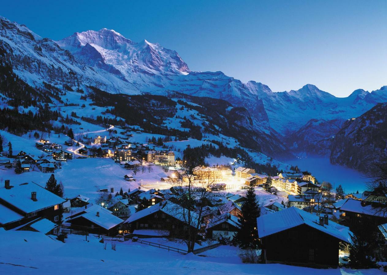 O 68 Haus Bel Air Apartamento Wengen Exterior foto