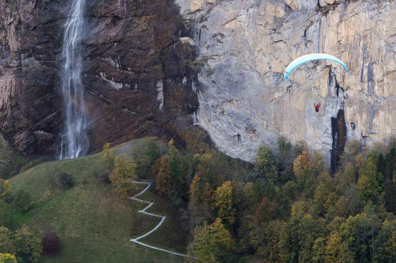 O 68 Haus Bel Air Apartamento Wengen Exterior foto